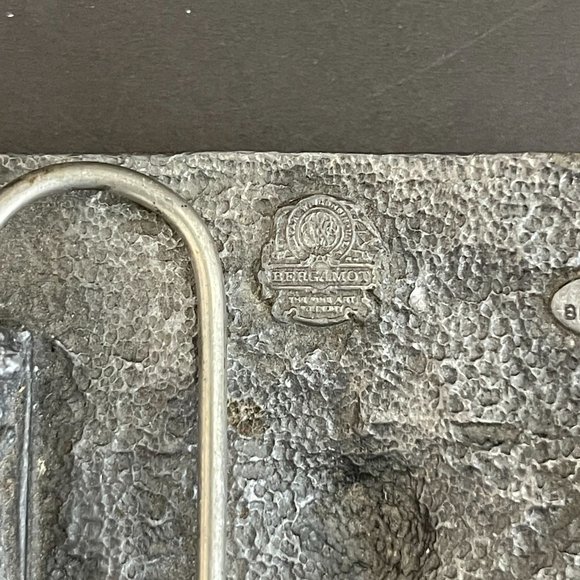 Vtg. 1993 Bergamot J-76 Elk Belt Buckle Made USA - Picture 3 of 4